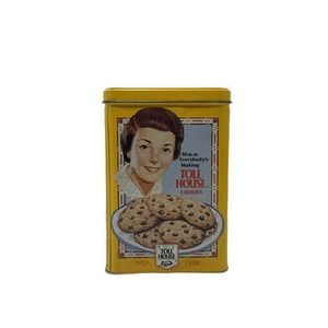 Vintage Nestle Toll House Cookie Collector's Tin Empty Advertisements 1939-1954